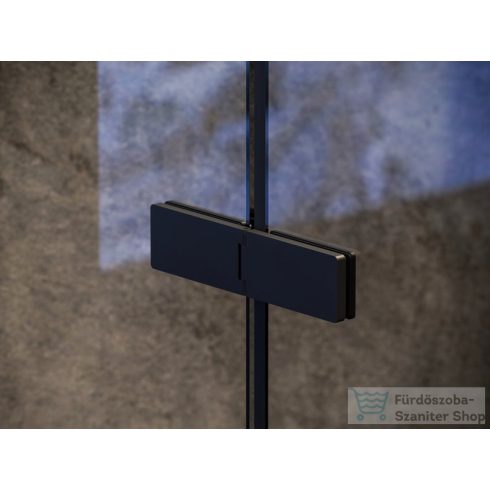 Ravak COOL! COSD1-110, 110 cm-es nyílóajtó, Fekete+Transparent X0VVDC300Z1