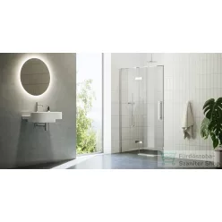   Ravak COOL! COSD2-120, 120 cm-es nyílóajtó, Króm+Transparent X0VVGCA00Z1