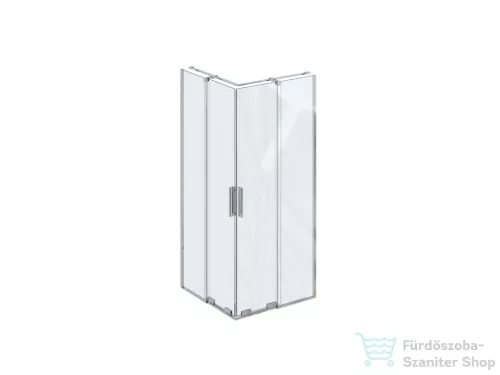 Ravak Roll RORV2 zuhanykabin 90x90 cm-es tolóajtós zuhanykabin, transparent üveg, króm  X14V70C00Z1