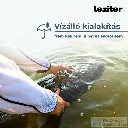 Leziter Etetőhajó X2 GPS hátrakidobós fekete X2-HK-B-G1
