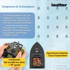 Leziter Etetőhajó X2 GPS hátrakidobós fekete X2-HK-B-G1