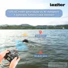 Leziter Etetőhajó X2 GPS hátrakidobós carbon X2-HK-C-G1