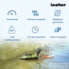 Leziter Etetőhajó X2 GPS hátrakidobós terepmintás zöld X2-HK-TZ-G1