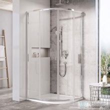  Ravak BLIX SLIM BLSCP4-80 negyedköríves tolóajtós zuhanykabin króm+Transparent üveg X3BM40C00Z1
