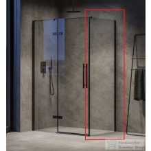   Ravak COOL! COPS-90 90 cm-es oldalfal, fekete+transparent X9VV70300Z1