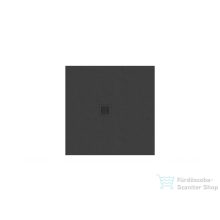 Ravak Slate Pro zuhanytálca 90x90 matt fekete XA037733010