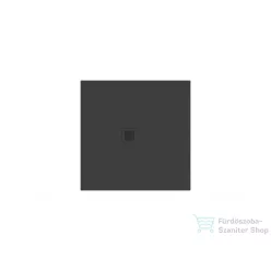 Ravak Slate Pro zuhanytálca 90x90 matt fekete XA037733010