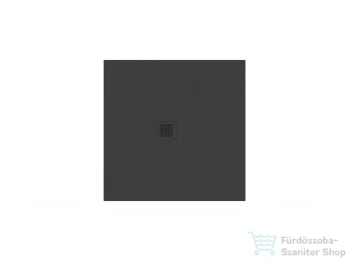 Ravak Slate Pro zuhanytálca 90x90 matt fekete XA037733010