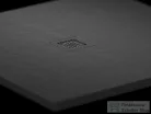 Ravak Slate Pro zuhanytálca 90x90 matt fekete XA037733010