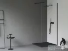 Ravak Slate Pro zuhanytálca 90x90 matt fekete XA037733010