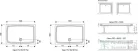Ravak GIGANT PRO 120x80 FLAT fehér zuhanytálca XA03G411010