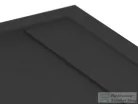 Ravak Sandstone Pro zuhanytálca 120x90 matt fekete XA03G743010