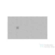 Ravak Slate Pro zuhanytálca 140x90 smoke grey XA03M73O010