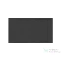   Ravak Sandstone Pro zuhanytálca 140x90 matt fekete XA03M743010