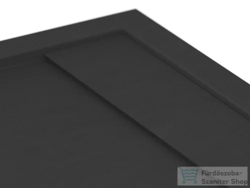 Ravak Sandstone Pro zuhanytálca 140x90 matt fekete XA03M743010