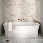 Ravak YPSILON WALL 178x86 cm-es szabadon álló kád króm leeresztővel,lábbal,XC00100028