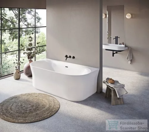 Ravak YPSILON WALL 178x86 cm-es szabadon álló kád króm leeresztővel,lábbal,XC00100028