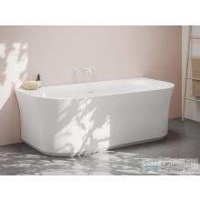   Ravak YPSILON WALL 178x86 cm-es szabadon álló,falhoz tehető kád fehér leeresztővel,fehér XC00100047