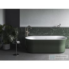   Ravak YPSILON 180x80 cm-es szabadon álló kád fehér le/túlfolyóval,grey green/fehér XC00100052