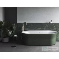   Ravak YPSILON 180x80 cm-es szabadon álló kád fehér le/túlfolyóval,grey green/fehér XC00100052
