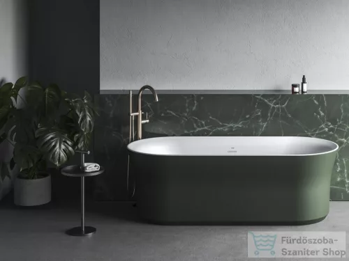 Ravak YPSILON 180x80 cm-es szabadon álló kád fehér le/túlfolyóval,grey green/fehér XC00100052