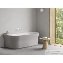   Ravak YPSILON WALL 178x86 cm-es szabadon álló,falhoz tehető kád fehér leeresztővel,Smoke grey/fehér XC00100077