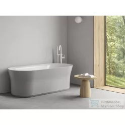   Ravak YPSILON 180x80 cm-es szabadon álló kád fehér le/túlfolyóval,smoke grey/fehér XC00100078