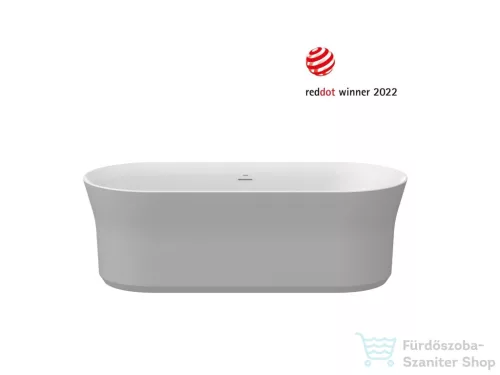 Ravak YPSILON 180x80 cm-es szabadon álló kád fehér le/túlfolyóval,smoke grey/fehér XC00100078