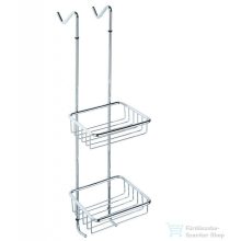   Sapho BEMETA CYTRO Dupla polc zuhanyzóba, 170x700x260mm, polírozott (XJ602)
