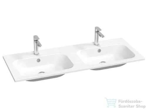 Ravak CHROME Slim 120 duplamosdó furattal, fehér XJG01112001