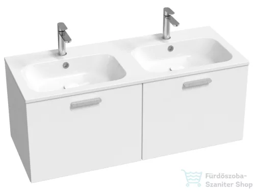 Ravak CHROME Slim 120 duplamosdó furattal, fehér XJG01112001