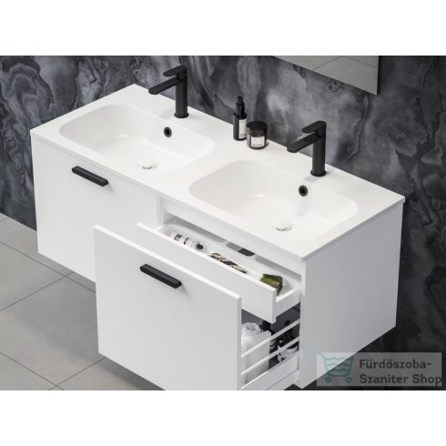 Ravak CHROME Slim 120 duplamosdó furattal, fehér XJG01112001