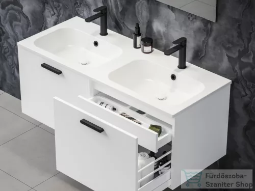 Ravak CHROME Slim 120 duplamosdó furattal, fehér XJG01112001