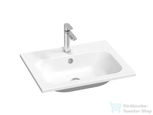 Ravak CHROME Slim 60 mosdó furattal, fehér XJG01160001
