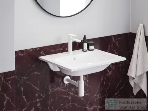 Ravak CHROME Slim 60 mosdó furattal, fehér XJG01160001