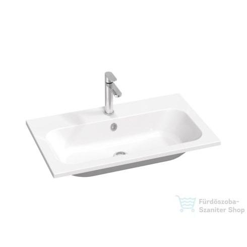 Ravak CHROME Slim 80 mosdó furattal, fehér XJG01180001