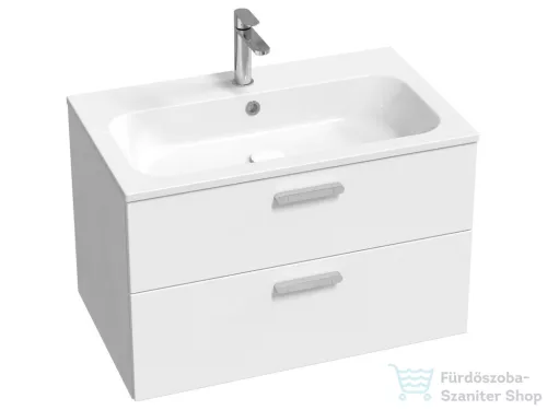 Ravak CHROME Slim 80 mosdó furattal, fehér XJG01180001