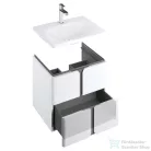 Ravak Balance 600 60x46,5 cm-es Balance bútorra építhető túlfolyó nélküli mosdó,XJX01260000