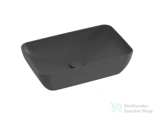 Ravak UNI 50 R SLIM 50x31 cm-es mosdó, antracit XJX03150001