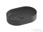 Ravak Ceramic 550 SLIM O kerámia mosdó, matt antracit XJX03155000