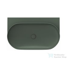   Ravak YARD 80 konzollal falra szerelhető mosdó csaplyuk-és túlfolyó nélkül, Grey Green XJX08080000