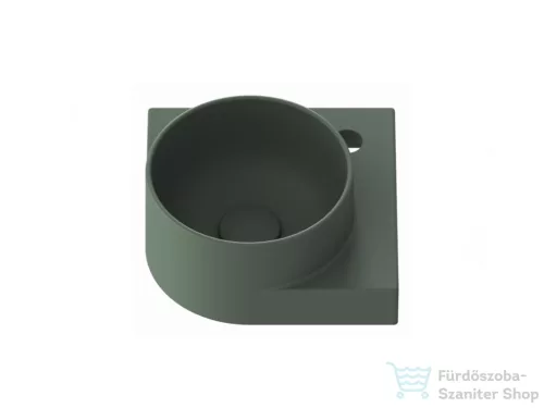 Ravak Yard 28 C kézmosó csaptelep furattal, Grey Green XJX08228000