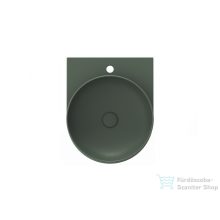   Ravak YARD 40 mosdó tartókonzol nélkül, csaptelep furattal, Grey Green XJX08240000