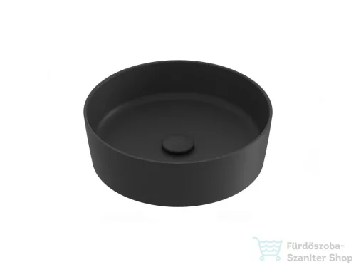 Ravak UNI SLIM 40 kerámia mosdó, matt fekete XJX0D140001