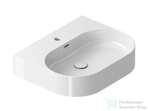 Ravak Ceramic Slim Wall O 55 N kerámiamosdó, matt fekete XJX0D155003