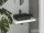 Ravak Ceramic 55 SLIM Shelf R 55x40 cm-es kerámia mosdó, matt fekete XJX0D155004