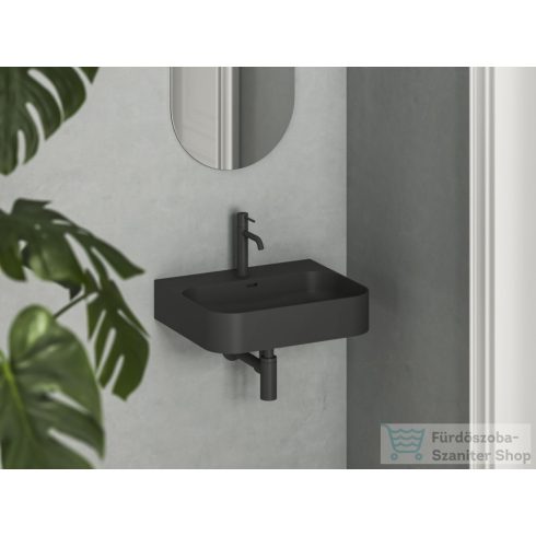 Ravak Ceramic Slim Wall R 55 N kerámiamosdó, matt fekete XJX0D155005