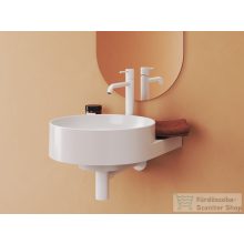   Ravak YARD 400 40,5x50x12,5 cm-es mosdó tartókonzol nélkül,csaplyukkal,matt fehér XJX0E240001