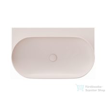   Ravak YARD 80 konzollal falra szerelhető mosdó csaplyuk-és túlfolyó nélkül, Alabaster Pink XJX0G080000