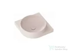 Ravak Yard 45 C kézmosó csaptelep furattal, Alabaster Pink XJX0G245000